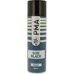 PMA GLOSS Black Spray Paint Aerosol 500ml - PCPA1003